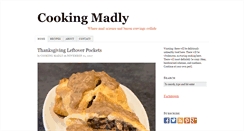 Desktop Screenshot of cookingmadly.com